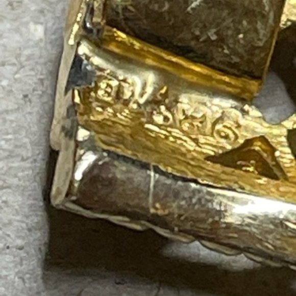 Marcel Boucher Gilded Gold Trellis Bracelet 1950's in Perfect Condition - Picture 2 of 14